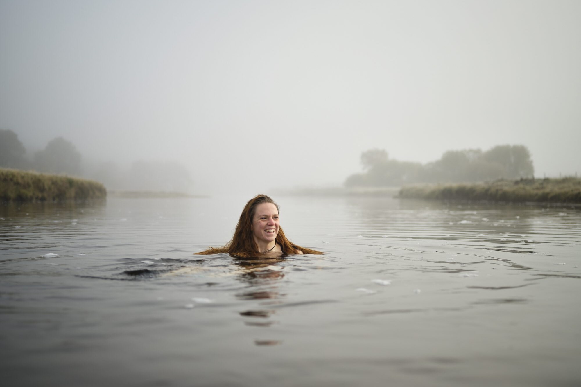 Wild swimming with Annie Armstrong near Gairnshiel Lodge and Cottages, in Braemar