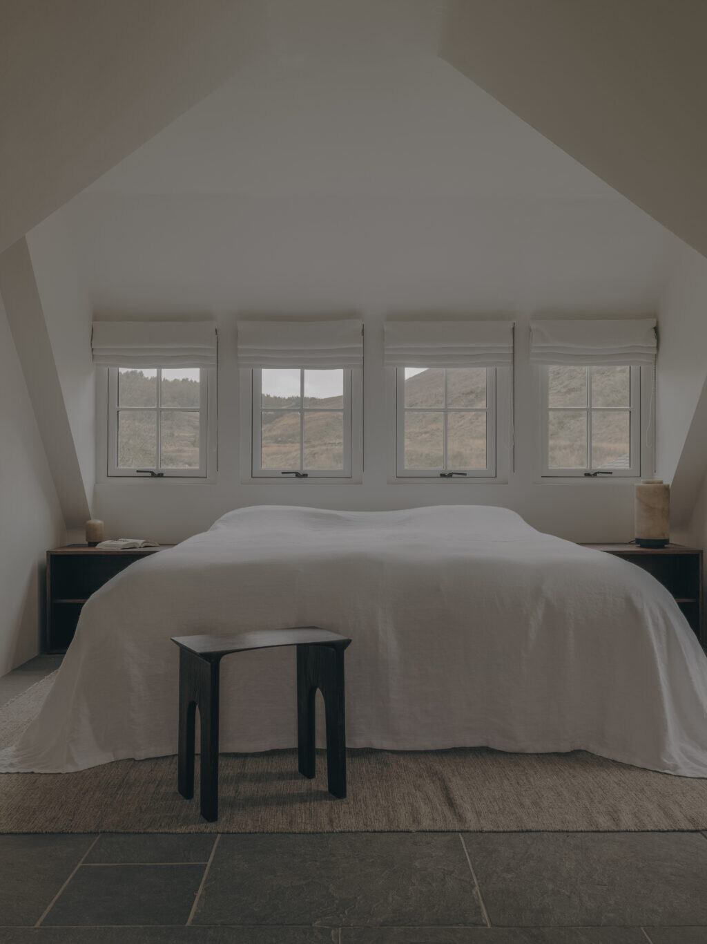 Gairnshiel, Laggan Cottage, Master Bedroom, Luxury holiday retreat in the Highlands, Scotland